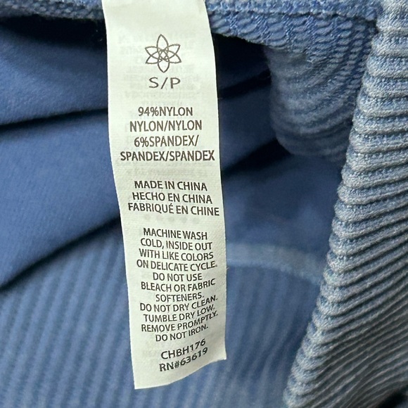 NWT Blue Harmony Balance Soft Long Sleeve Legging Active Set - Picture 6 of 6